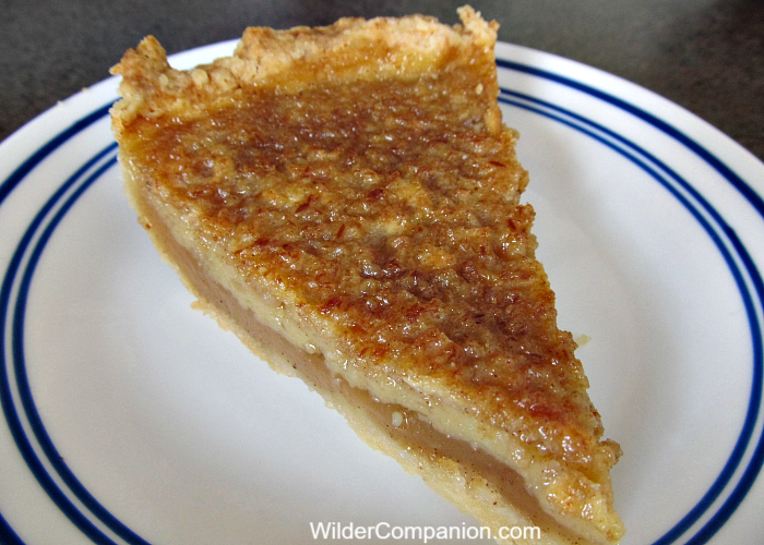 Vinegar Pie Recipe The Laura Ingalls Wilder Companion