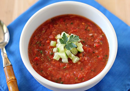 The Galley Gourmet: Tomato-Based Gazpacho