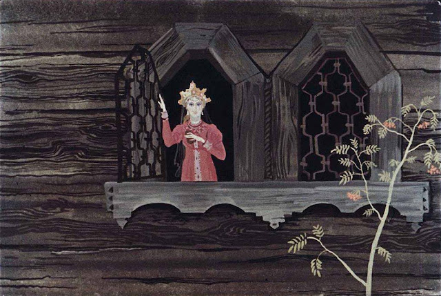 Рисунки к сказке о мертвой царевне и семи богатырях 4 класс легко и быстро детские 45