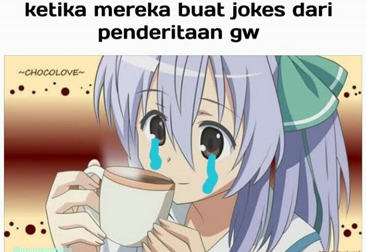 10 Meme anime ini hanya bisa dipahami para wibu dan otaku sejati