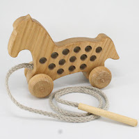 TT44, Threading Horse , Lotes Wooden Toys