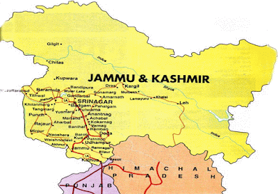 Jammu Kashmir Map Jammu Kashmir Map