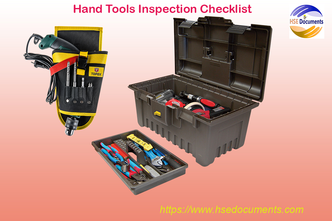 Hand Tools Inspection Checklist HSE Documents