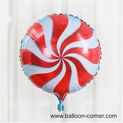 Balon Foil Permen Lolipop