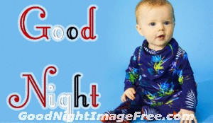 Good Night Cute Boy Baby Photo Pics