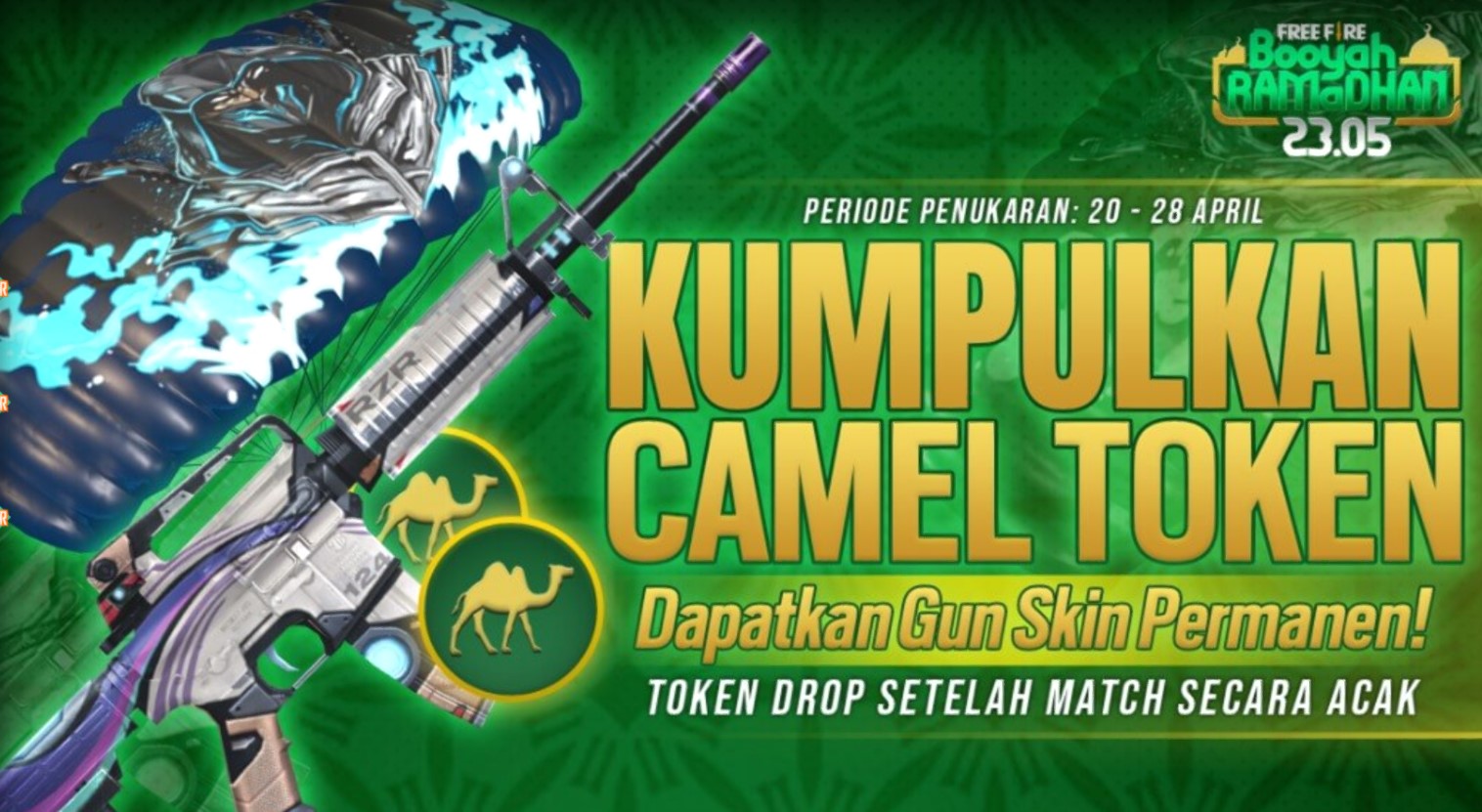 Cara Mendapatkan Token Unta Dan Bulan Event Ramadhan Free