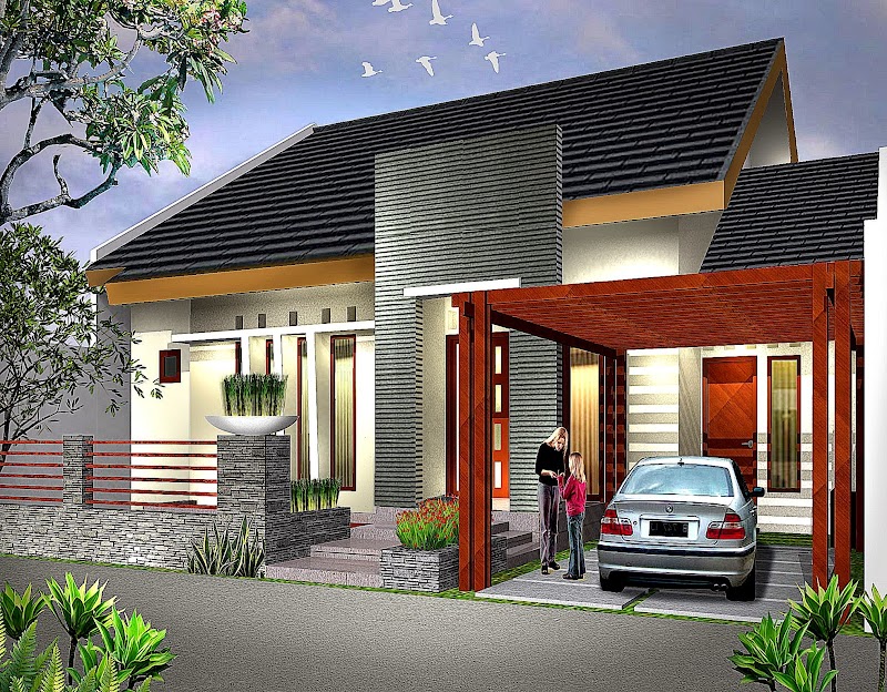 Info Terkini Gambar Desain Rumah Modern Tropis