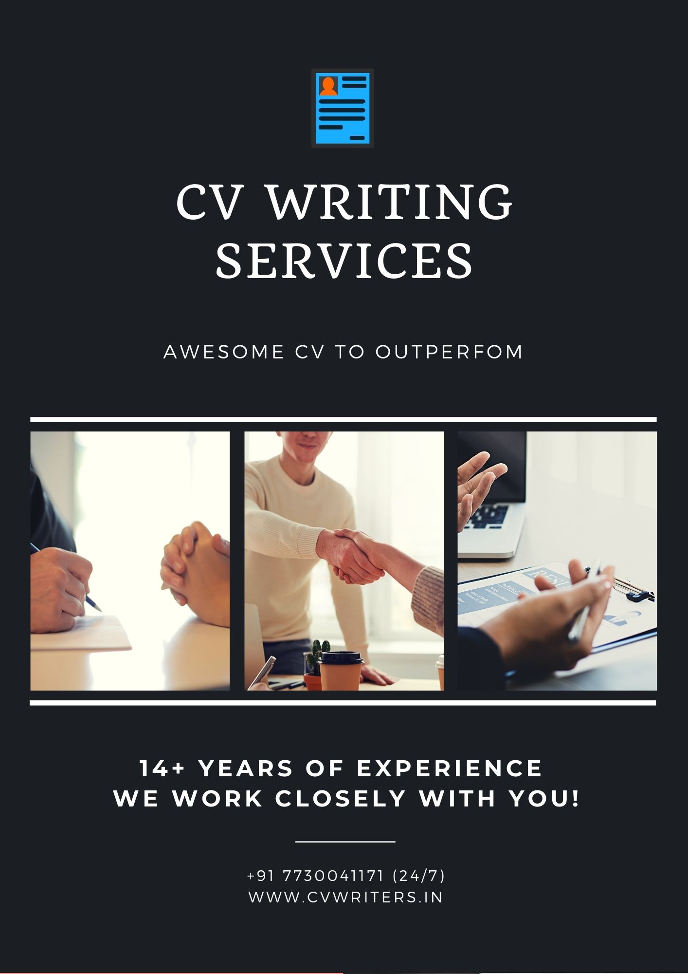 CV Writing Industry's Accredited CV Writing Experts