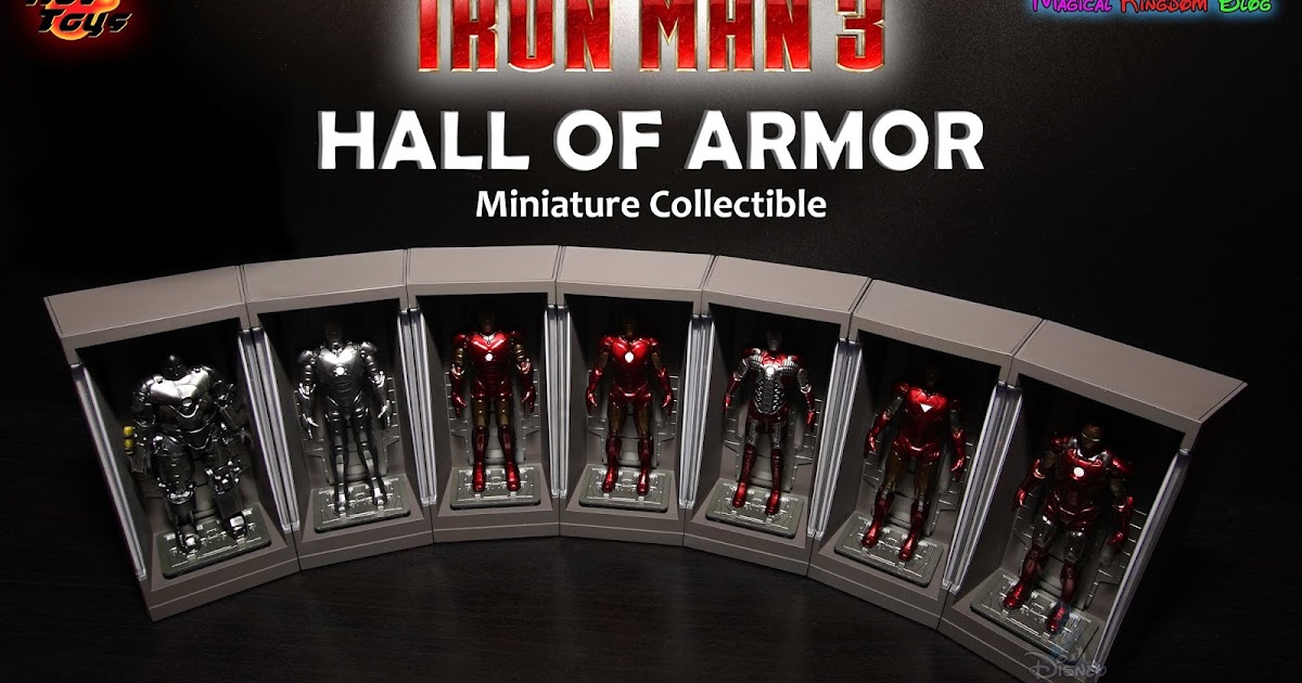 iron man hall of armor miniature collectible