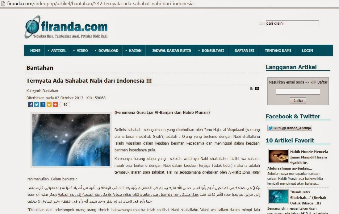 Banjarku Umai Bungasnya: Jangan BENCI Wahabi Salafi 