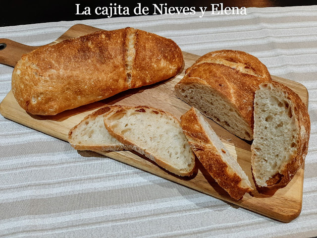 Ciabatta con biga de trigo duro