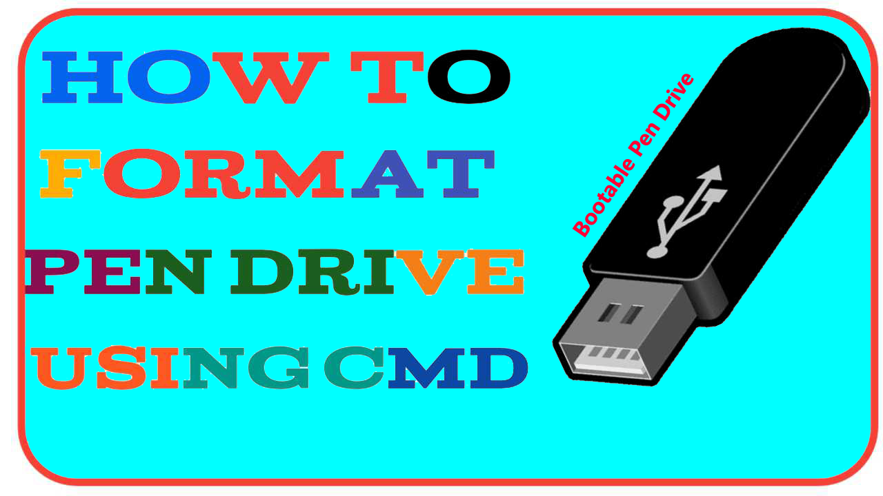 How to Format Bootable Pen-drive Completly in just second | Format pen-drive solution