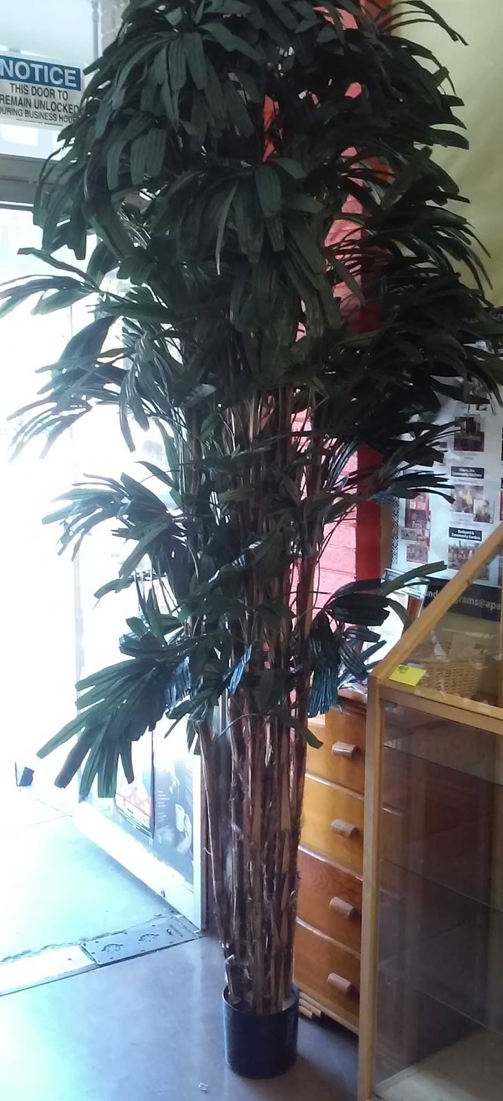 UHURU FURNITURE & COLLECTIBLES SOLD **REDUCED** 8' 9' Tall