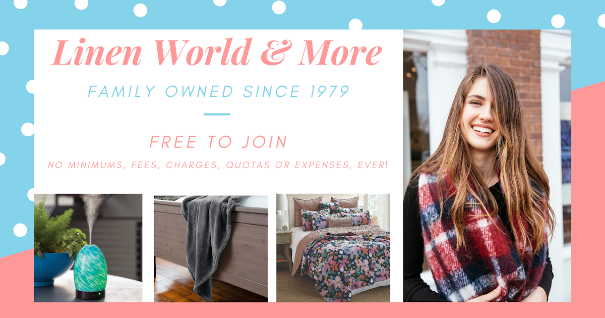 Textbook Mommy a Sales Consultant with Linen World No Fees!