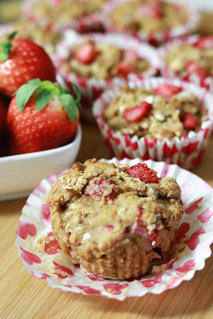 Healthy Strawberry Muffin Recipe With Fresh Strawberries Koti Beth