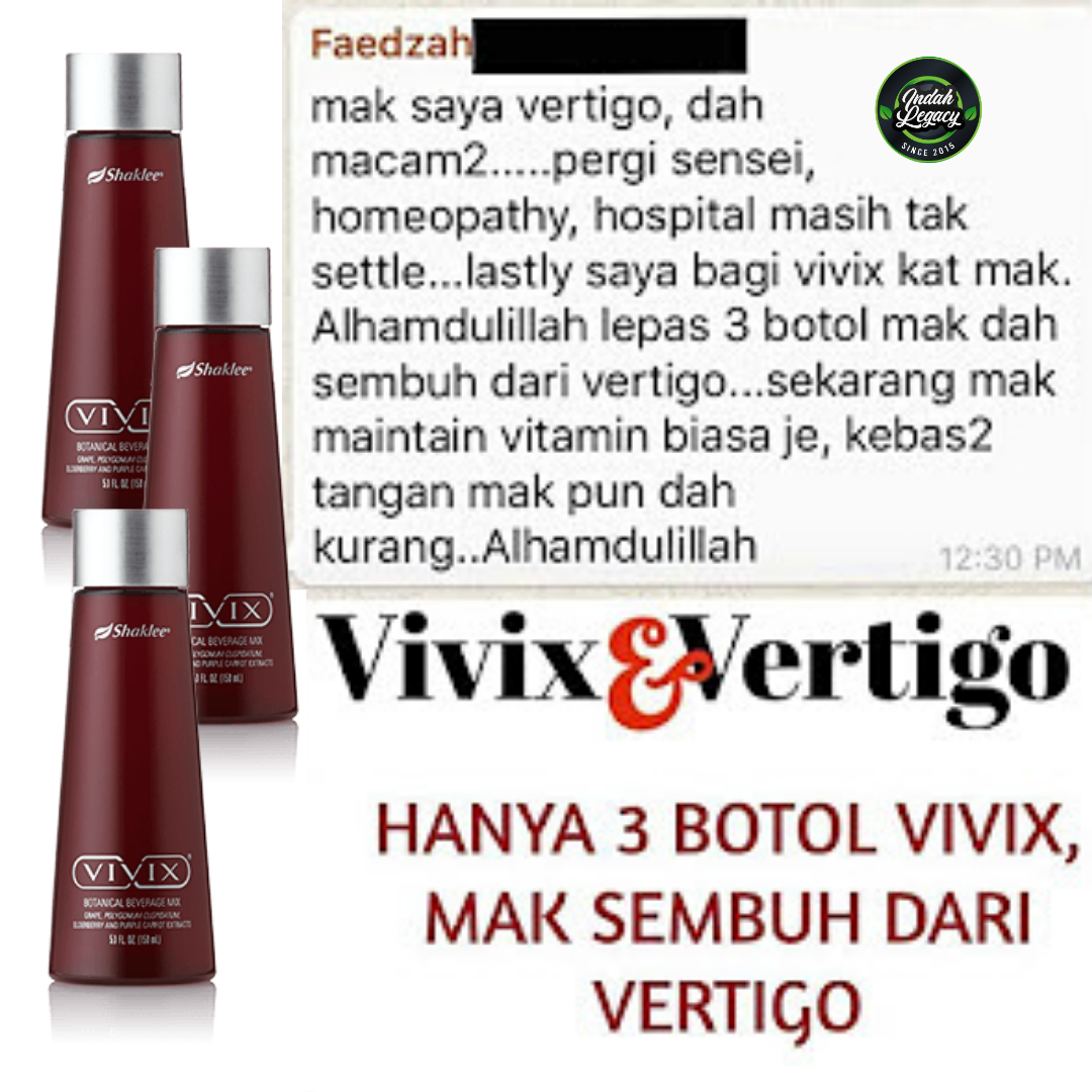 Atasi Masalah Vertigo Dengan Vivix