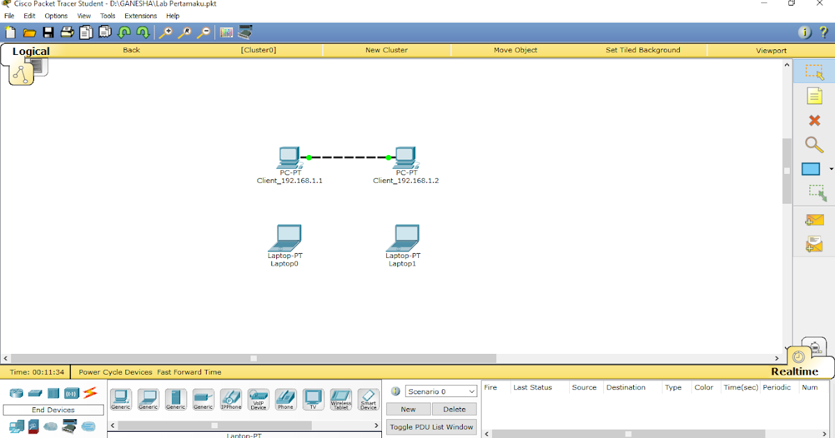 Cisco Packet Tracer Peer To Peer System Qualov