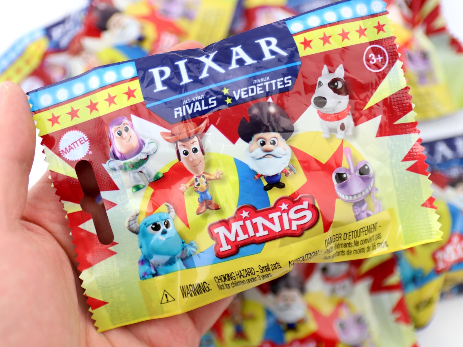 Dan the Pixar Fan: PIXAR All-Star Rivals Minis (from Mattel)—with BLIND ...