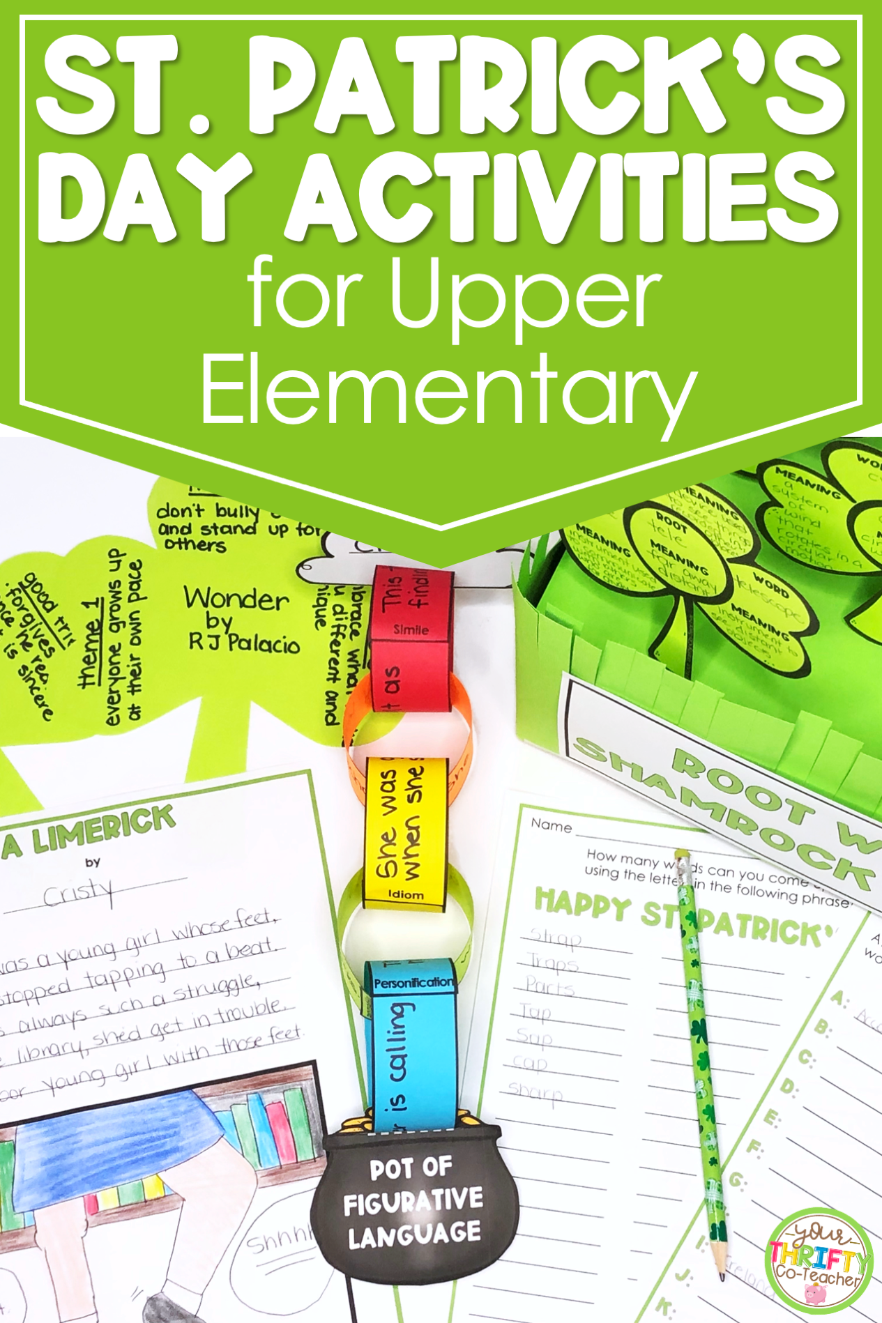 St. Patrick's Day Activities for Upper Elementary Your Thrifty CoTeacher