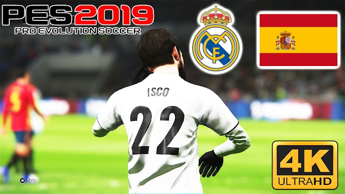 PES 2019 | Real Madrid vs Spain |Other League | PC GamePlaySSS