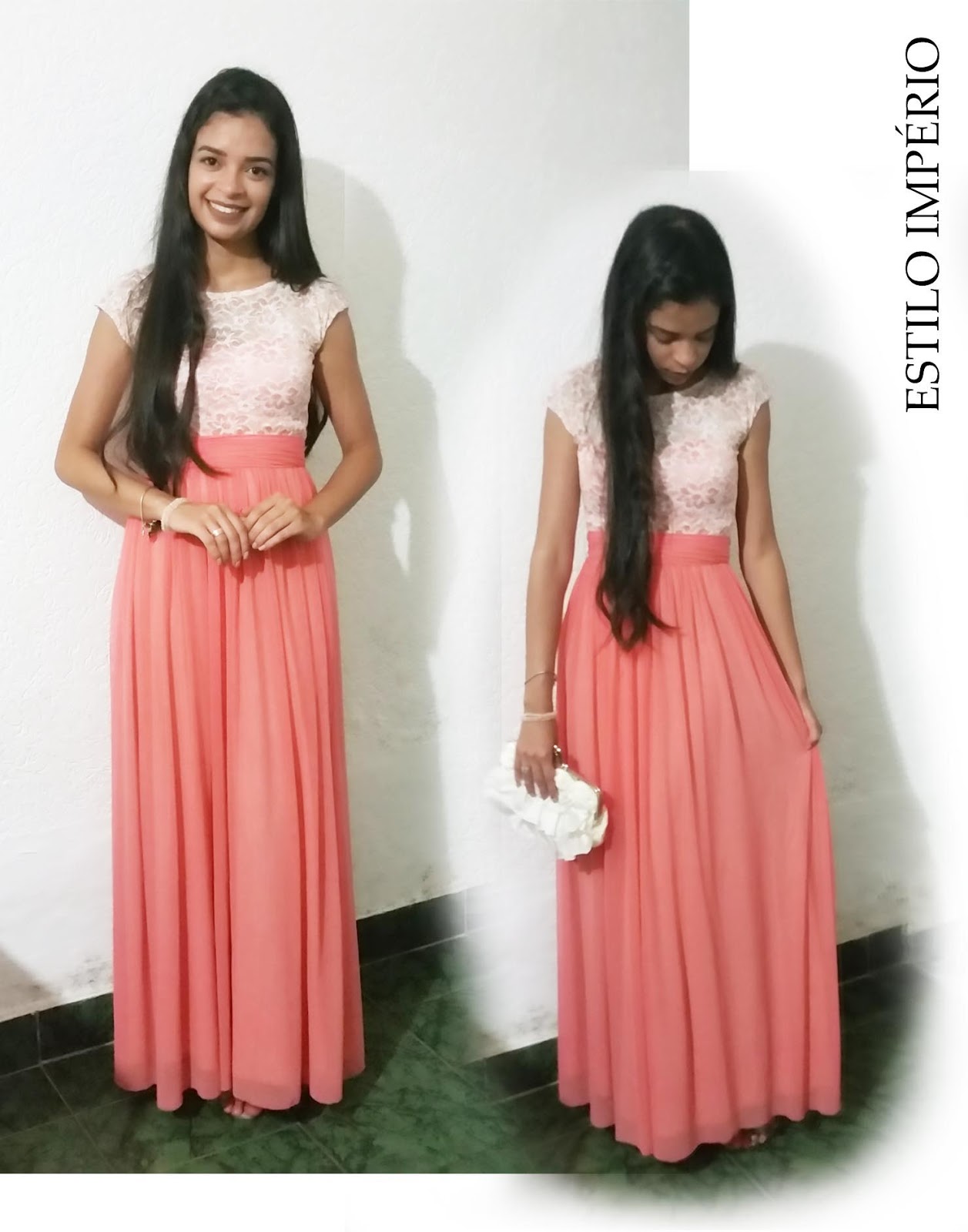 vestido de festa com ziper na frente