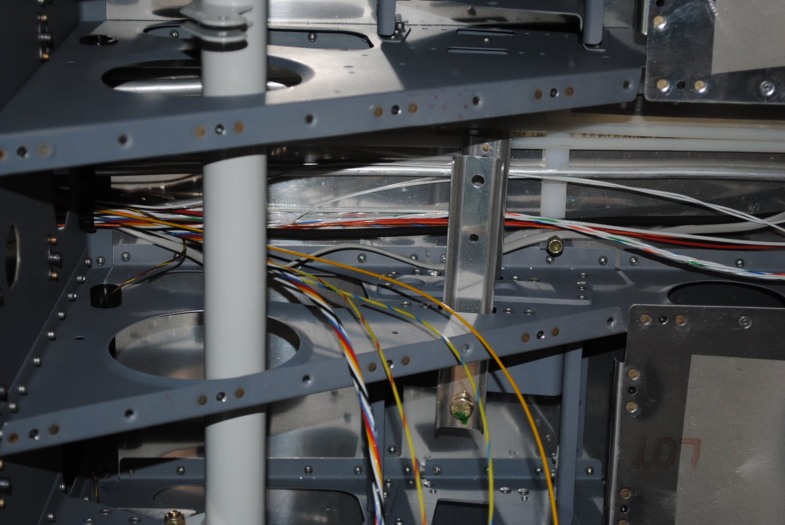 RV-12 Builder in Sandy, UT: Continued Wiring and Spar Pin Alignment