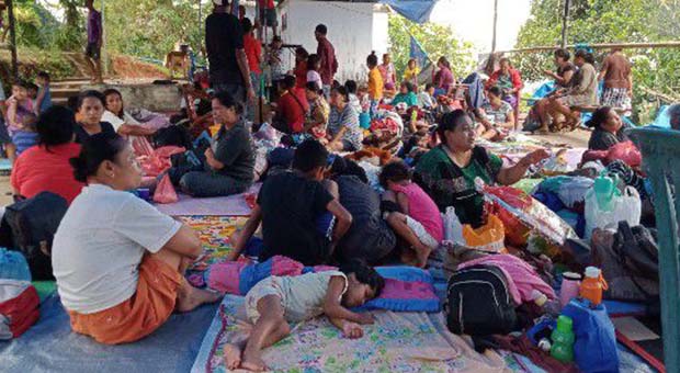 Hoax Meradang, Pengungsi Gempa Maluku Meningkat