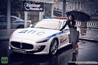 Maserati Gran Turismo Russia Road Police