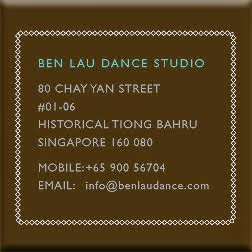 BEN LAU DANCE CONTACT