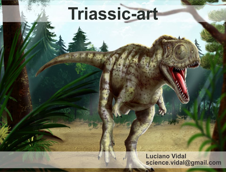 Triassic Art - Luciano Vidal Paleoarte