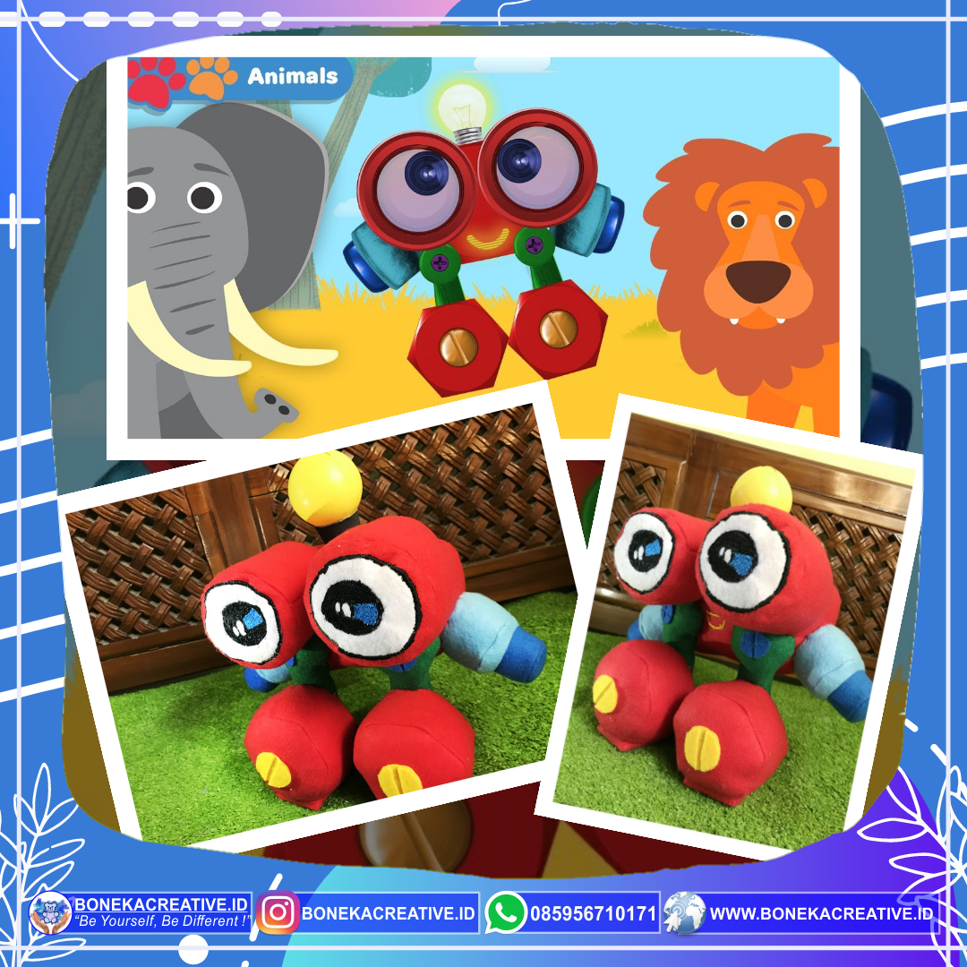 BONEKA ANIMALS ROBI BABYFIRST