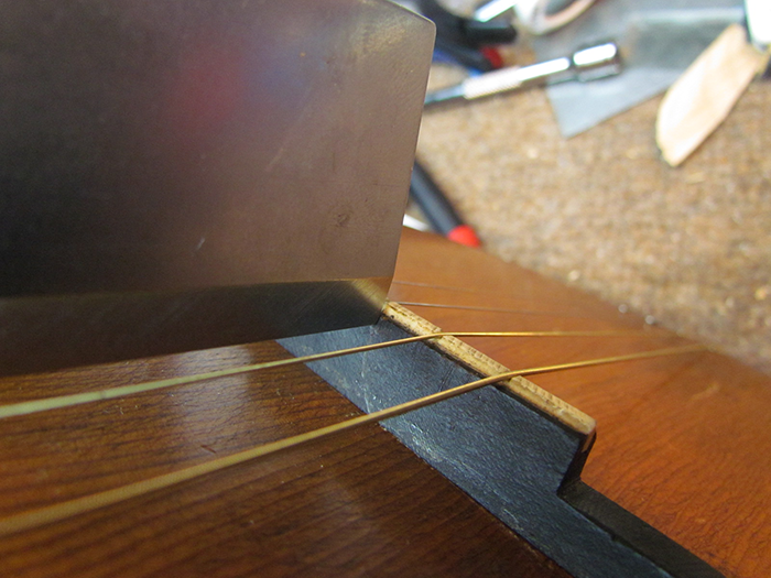 Gluing Acoustic Guitar Neck to Body Regal Tenor Neck Reset Continues
