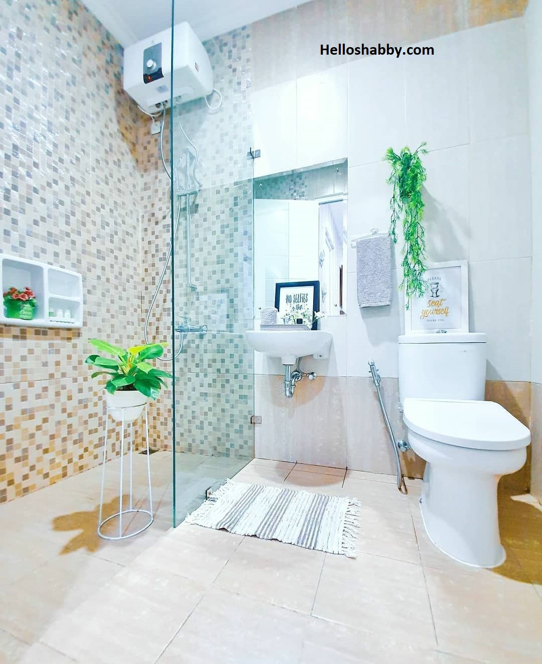 6 Desain Kamar Mandi Dengan Pembatas Kaca Dibagian Shower Area Helloshabby Com Interior And Exterior Solutions