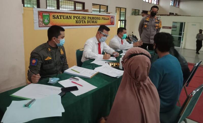 Operasi Yustisi: Sidang Ditempat dan Vonis Hukuman Bagi 686 Pelanggar Prokes