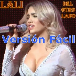 Lali Espósito - Del otro lado (version facil) letra y acordes de guitarra y piano sencillo para principiantes