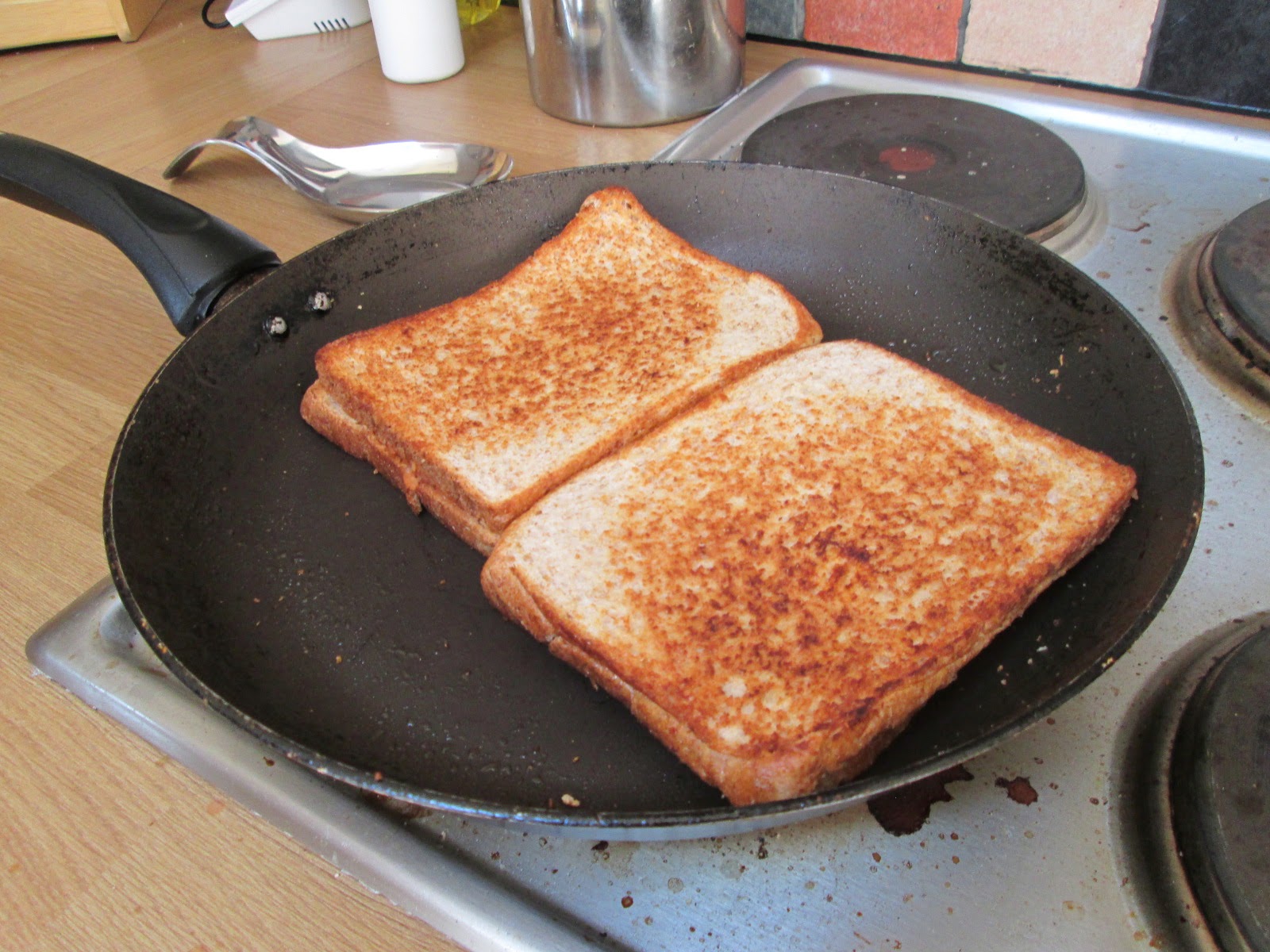 A Family Against the Flow Saturday Sandwich 16 Baked Bean Toastie