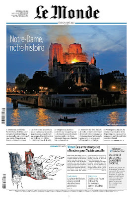 Notre Dame Burning