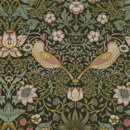 william morris print ties