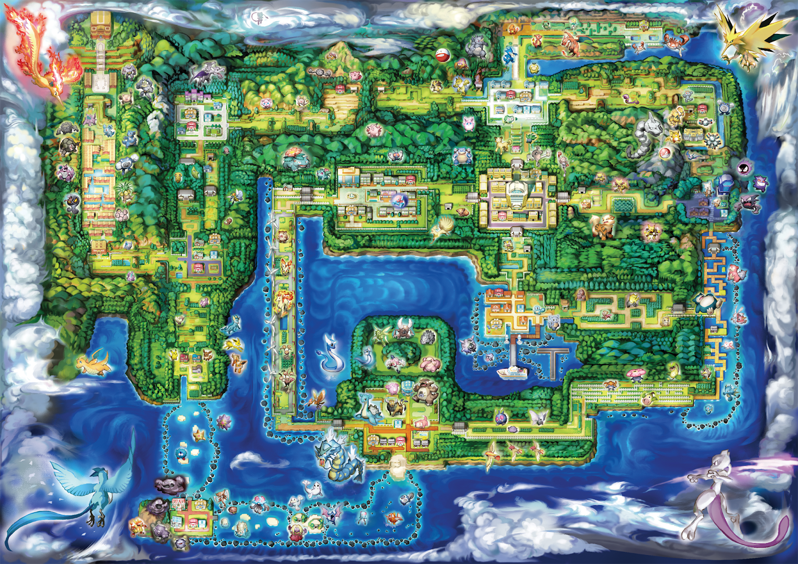 Como Achar O Lugar Elétrico No Pokemon Fire Red/Leaf Green