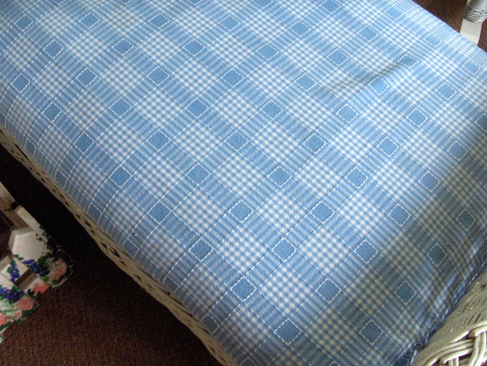 Somethings Old, New, Green, Redo! Revamping Wicker!