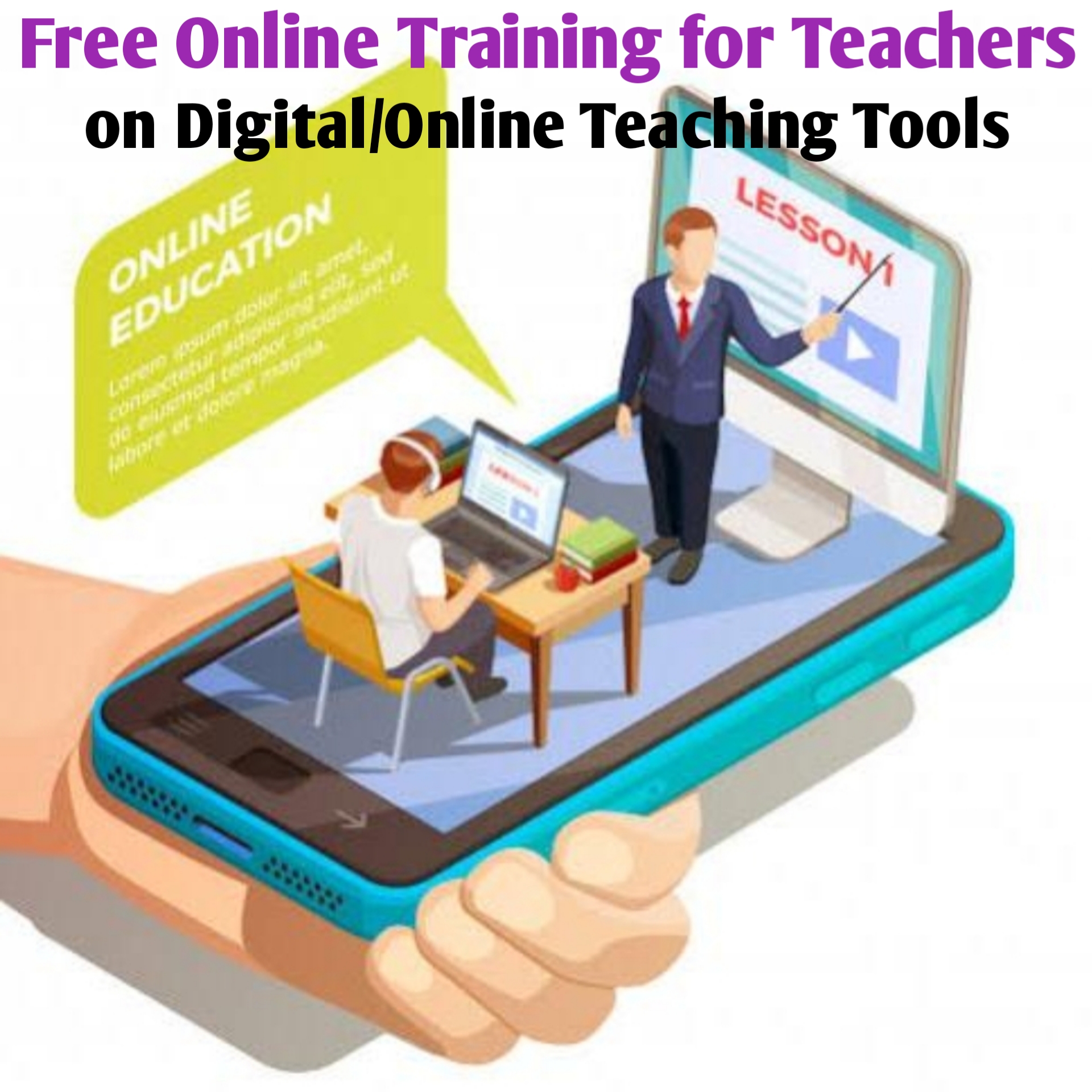 Free Online Training for Teachers on Teaching Tools