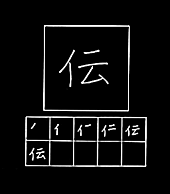 kanji menyampaikan