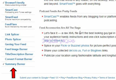 Cara Mendaftarkan Blog Ke Feedburner Dan Setting Blog Agar Tidak Kena AGC
