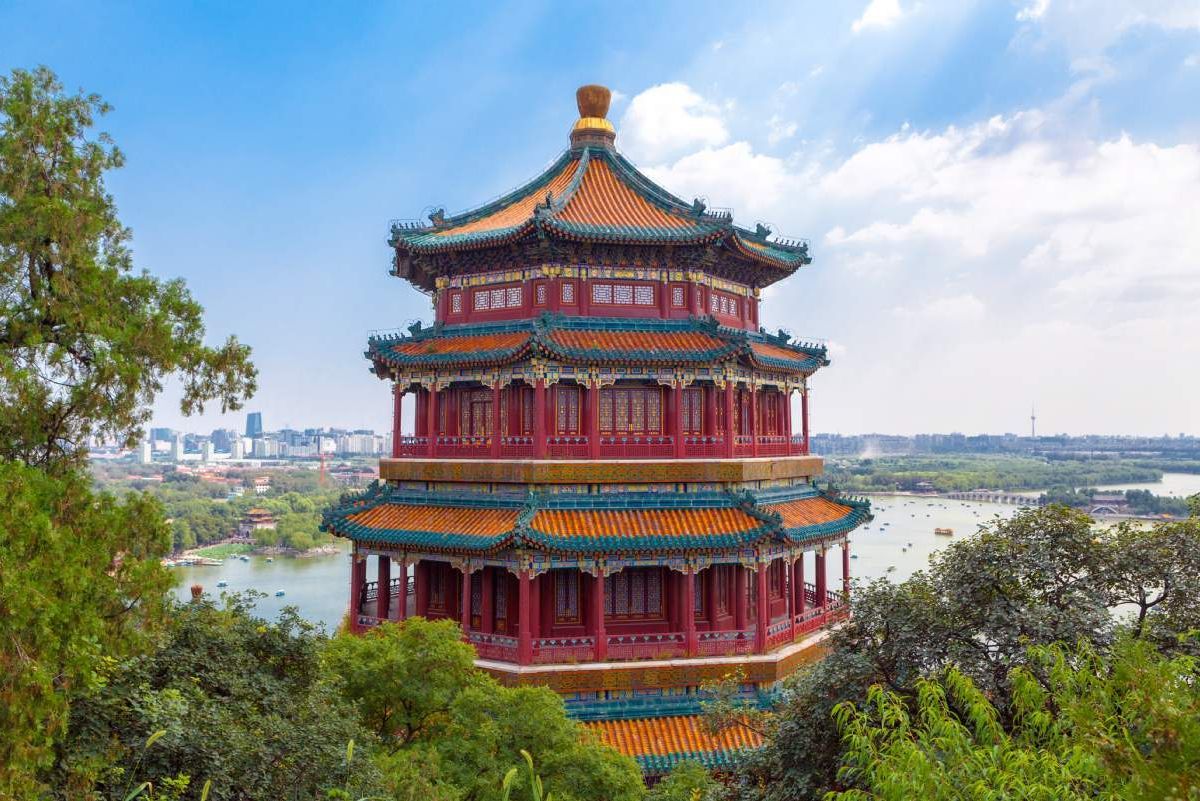 القصر الصيفي في بكين الصين