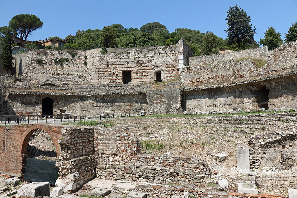 Área arqueológica romana, Teatro. Brescia