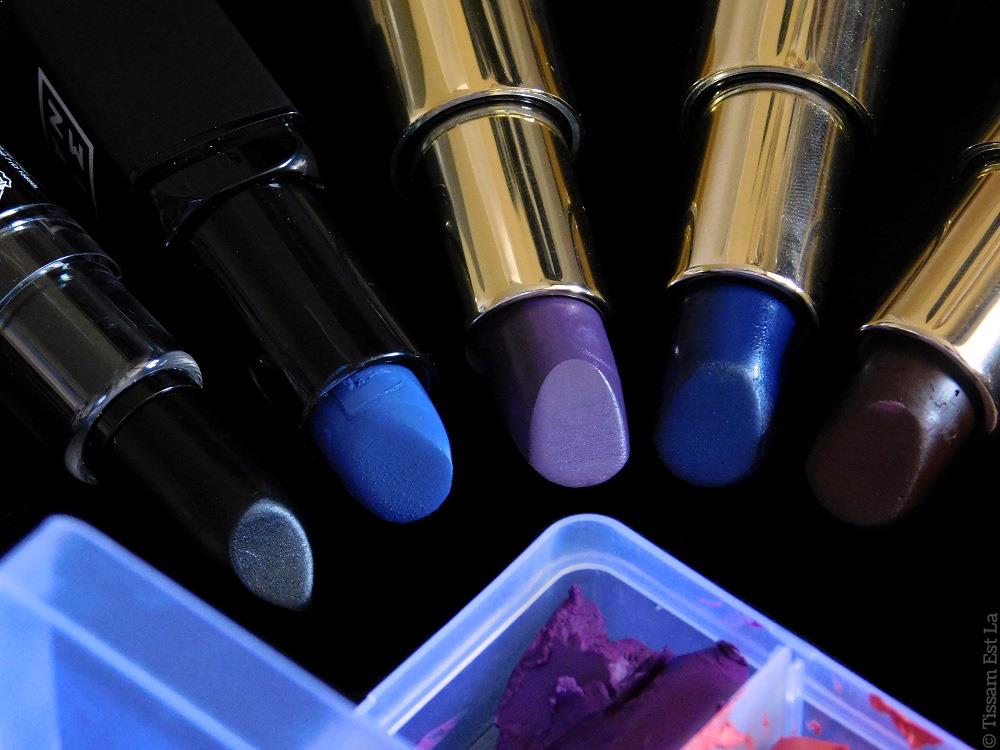 MUA KIT #1 | Homemade Weird Fun Color Lipstick Palettes MUA KIT #1 | Homemade Weird Fun Color Lipstick Palettes | Pierre René Professionnal Full Matte Lipstick Notice Me Nude, NYX Macaron Lipstick Pistachio & Earl Grey & Lavender & Up the Bass & Haze & Blue Velvet, PepperPotts Lipsticks 02 et 07, NYX Macaron Coconut & Citron, dupe Lady Danger de M.A.C., After 90 Charming Lipstick 02, Kiko Intense Colour 01, NYX Macaron Chambord, 3ina Intense Lipstick 315, Pierre René Full Matte Lipsticks Blueberry Muffin, Ink Blue, Deep Burgund - Yellow Lipstick, Green, Blue, Pink, Orange, Red, Purple, Black, White, Grey Lipstick