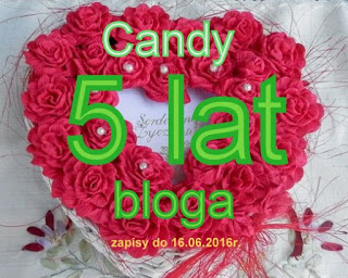 Candy 5 lat bloga