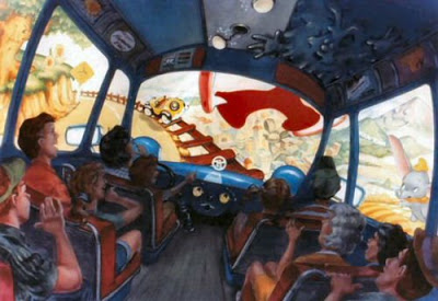 Roger Rabbit Simulator Ride Never Built Concept Art Disney World