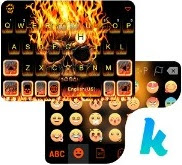 Grim Reaper Kika Emoji Keyboard App