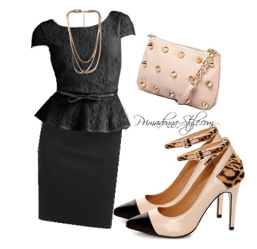 Primadonna Style: The Little Black (Peplum) Dress